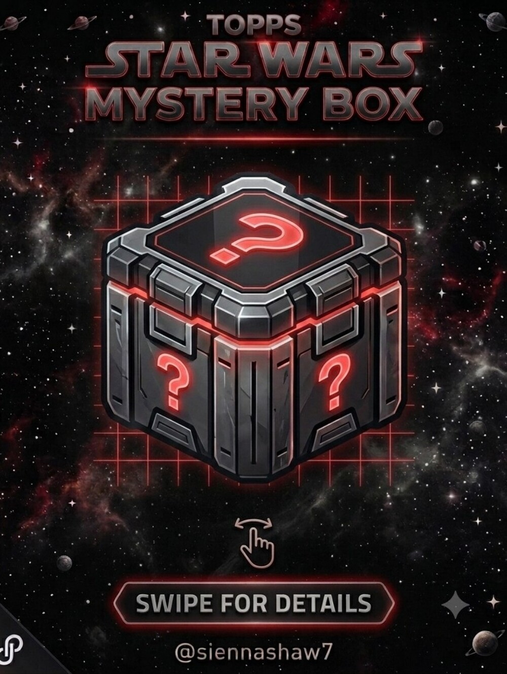 💫Topps Star Wars Trading Card Mystery Box 💫 (see description ⬇️)